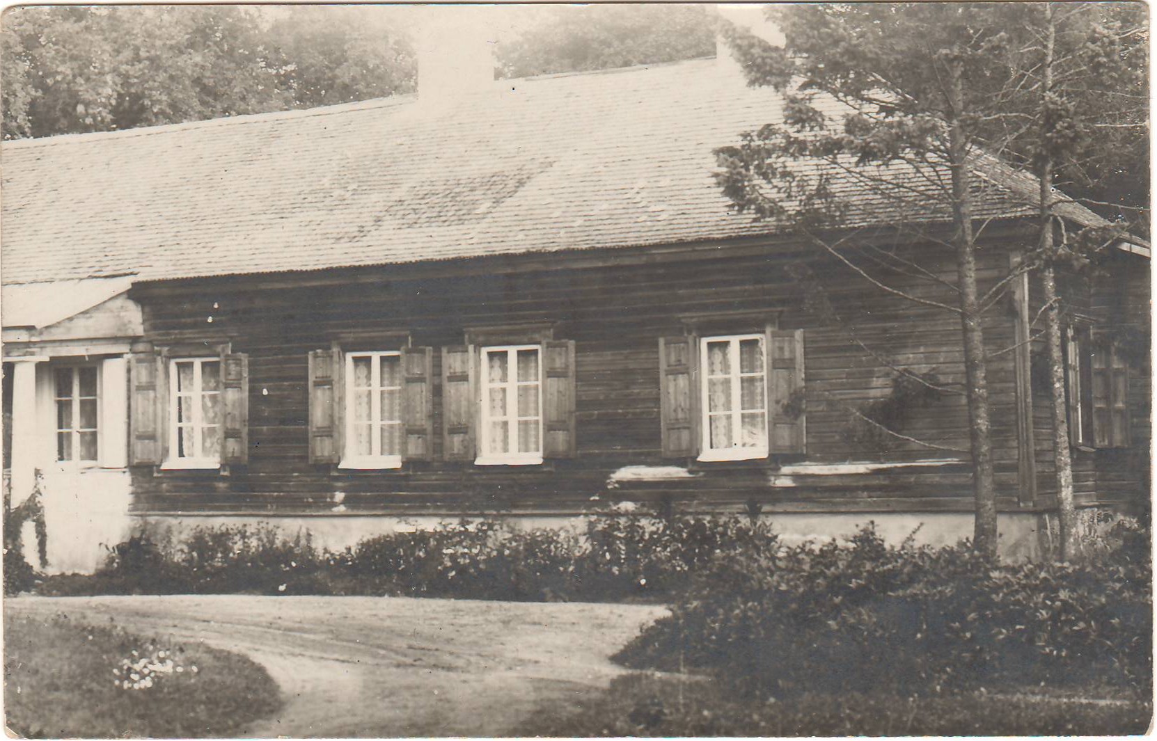 Lokinės dvaro rūmai tarpukariu